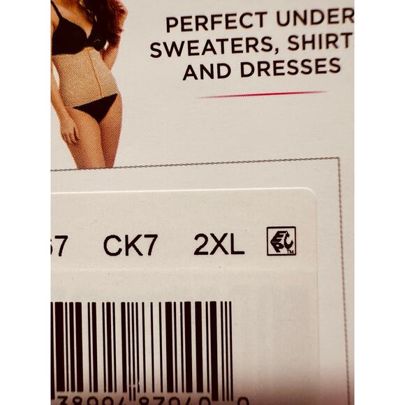 New Women's Maidenform Flexees Cool Comfort Ultra Firm Waist Trainer Size 2X - Picture 5 of 5